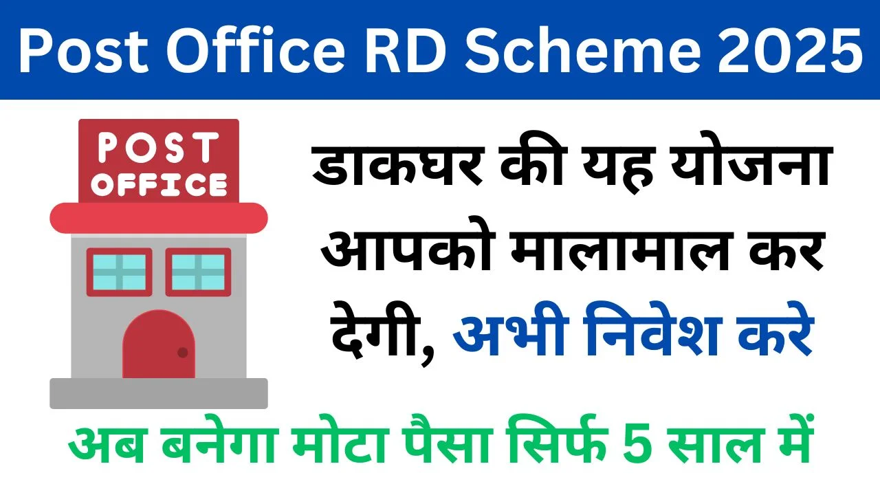 Post Office RD Scheme 2025